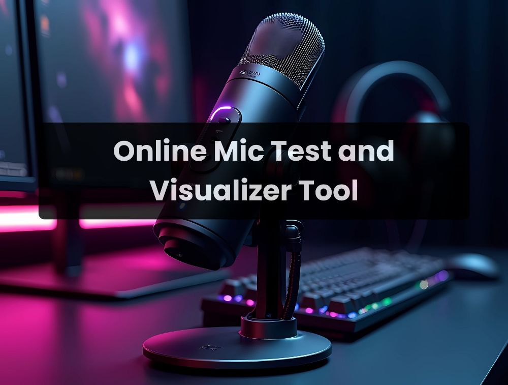Mic Test – Online Microphone Tester (Visualizer & Playback)